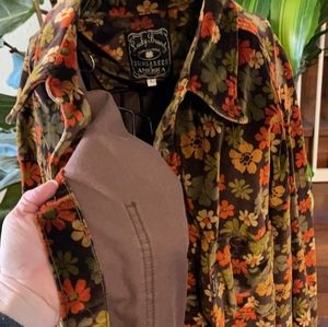 Lucky brand flowers shirt
